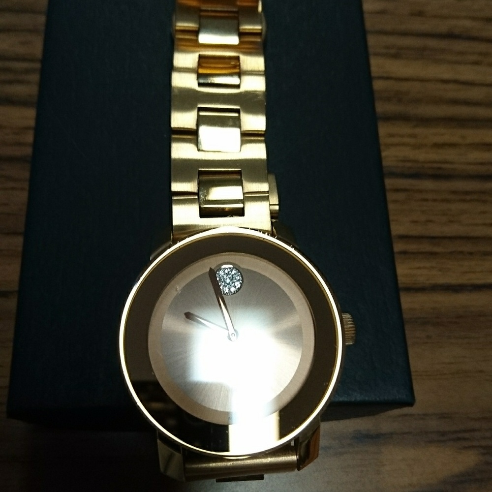 Movado Bold Rose Gold Watch